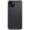 Black Carbon Fiber Specialty Texture Material iPhone 14 Clear Case